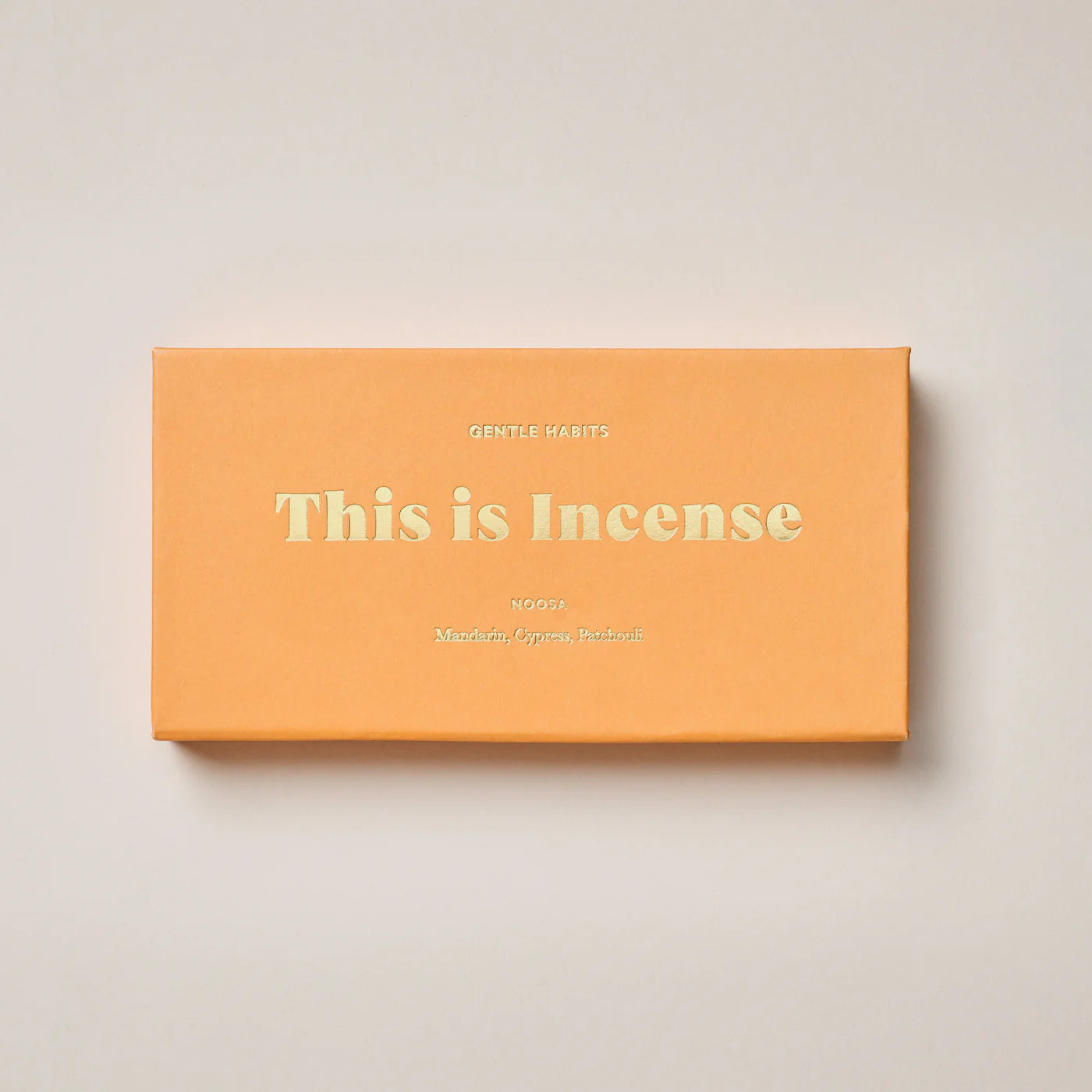 Gentle Habits This is incense